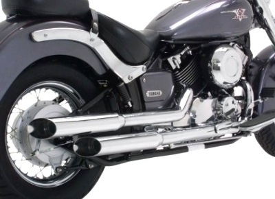 yamaha v star 650 vance and hines short shots
